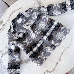 NWT Cozy Patterned Kids Jacket